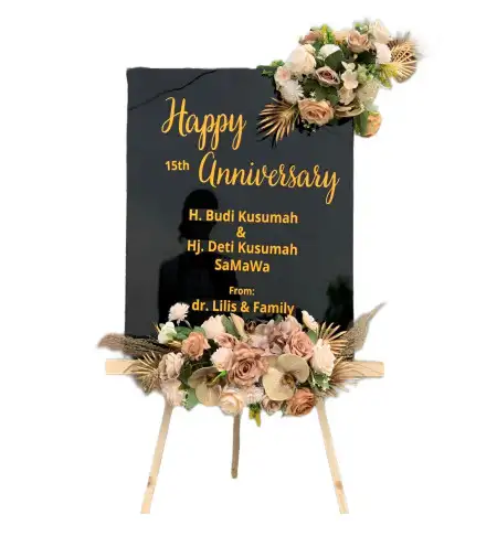 Papan Bunga Akrilik Wedomartani