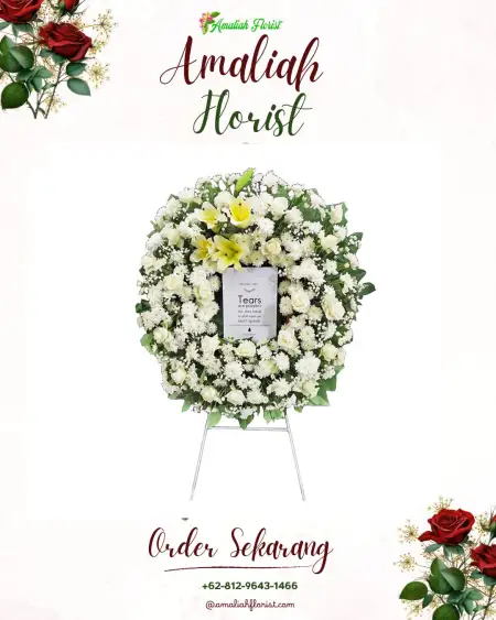 Krans Bunga Duka Wedomartani