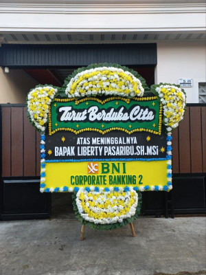 Papan Bunga Duka di Wedomartani