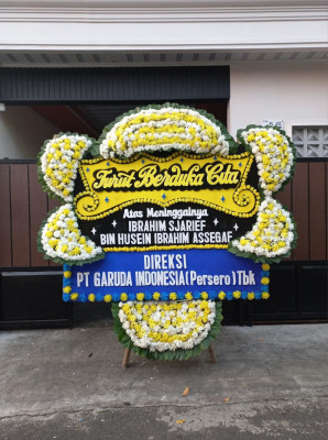 Papan Bunga Duka di Wedomartani