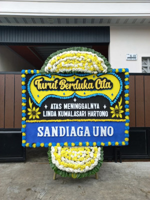 Papan Bunga Duka di Wedomartani